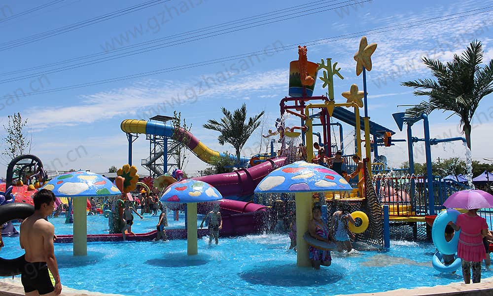 河北保定海森水上大世界小树屋、戏水小品