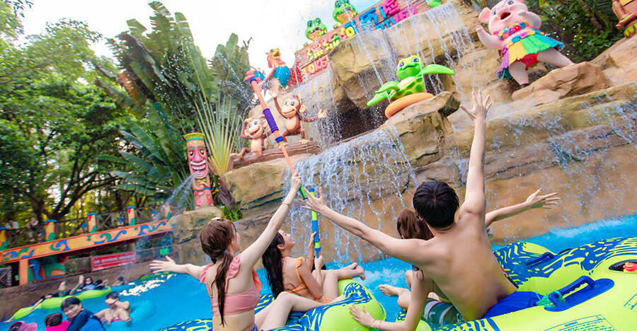 长隆水上乐园：百变乐园 一站体验全部